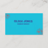 Aangepast Visitekaartje | Professioneel en stijlvo (Achterkant)