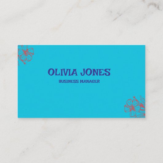 Aangepast Visitekaartje | Professioneel en stijlvo (Achterkant)