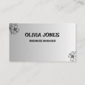 Aangepast Visitekaartje | Professioneel en stijlvo (Achterkant)