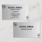 Aangepast Visitekaartje | Professioneel en stijlvo (Voorkant / Achterkant)