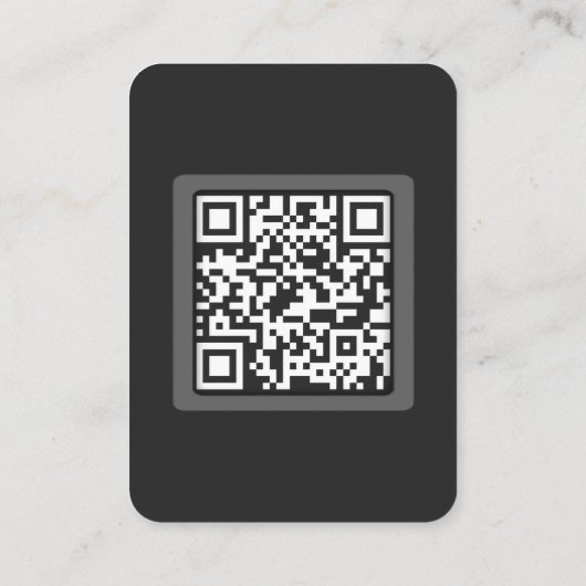 Aangepast Visitekaartje QR-codeprofiel Foto (Achterkant)