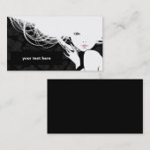 Aangepast Visitekaartje-schoonheid Visitekaartje (Voorkant / Achterkant)