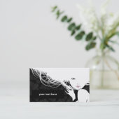 Aangepast Visitekaartje-schoonheid Visitekaartje (Staand voorkant)