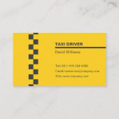 Aangepast visitekaartje Taxi/Uber (Achterkant)