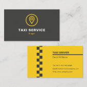 Aangepast visitekaartje Taxi/Uber (Voorkant / Achterkant)