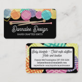 Aangepast visitekaartje van breinaalden voor kleur (Voorkant / Achterkant)