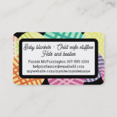 Aangepast visitekaartje van breinaalden voor kleur (Achterkant)