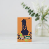 Aangepast visitekaartje van kruidspecerijen van pe (Staand voorkant)