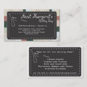 Aangepast Visitekaartje van Quilter (Voorkant / Achterkant)