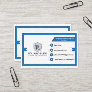 Aangepast Visitekaartje. Visitekaartje voor een ad