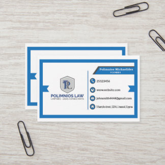 Aangepast Visitekaartje. Visitekaartje voor een ad