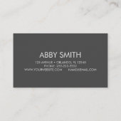 Aangepast Visitekaartje voor aanvulverf (Achterkant)