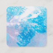 Aangepast visitekaartje voor abstract waterverf on (Achterkant)