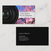 Aangepast Visitekaartje voor achtergrondfotografie (Voorkant / Achterkant)