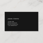 Aangepast Visitekaartje voor achtergrondfotografie (Achterkant)