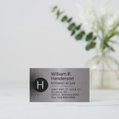 Aangepast Visitekaartje voor aluminium look (Staand voorkant)