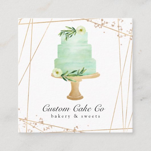 Aangepast Visitekaartje voor bakkerij (Voorkant)