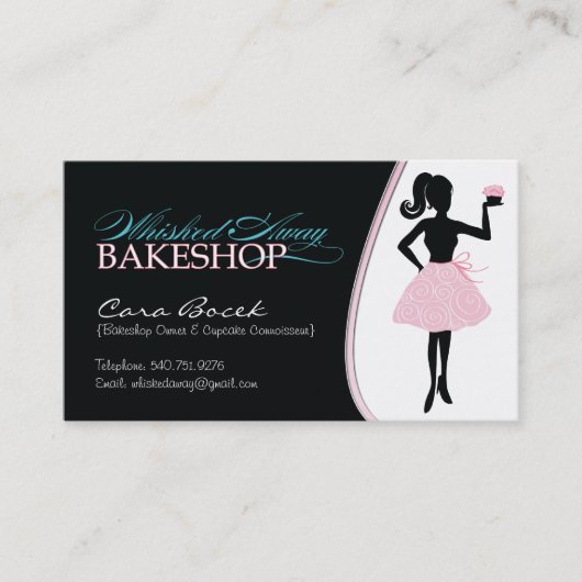 Aangepast Visitekaartje voor bakkerij (Voorkant)