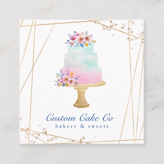 Aangepast Visitekaartje voor bakkerij (Voorkant)