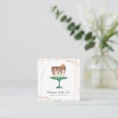 Aangepast Visitekaartje voor bakkerij (Staand voorkant)