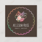 Aangepast visitekaartje voor bakkerij (Voorkant)