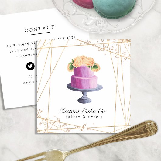 Aangepast Visitekaartje voor bakkerij