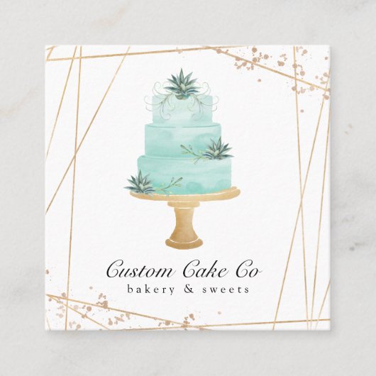 Aangepast Visitekaartje voor bakkerij (Voorkant)