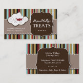 Aangepast Visitekaartje voor bakkerij (Voorkant / Achterkant)