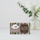 Aangepast Visitekaartje voor bakkerij (Staand voorkant)