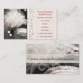 Aangepast Visitekaartje voor bridal/weddenschap (Voorkant / Achterkant)