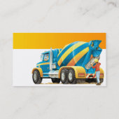 Aangepast Visitekaartje voor concrete en cementmix (Achterkant)