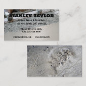 Aangepast Visitekaartje voor concrete en cementopl (Voorkant / Achterkant)