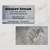 Aangepast Visitekaartje voor concrete en cementopl (Voorkant / Achterkant)