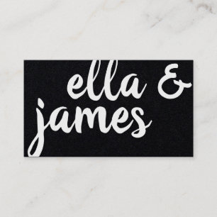 Aangepast Visitekaartje voor Curvy en Vold Minimal