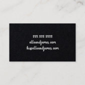 Aangepast Visitekaartje voor Curvy en Vold Minimal (Achterkant)