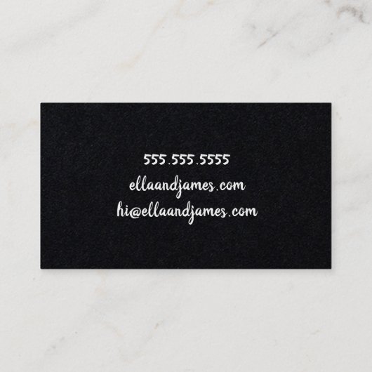 Aangepast Visitekaartje voor Curvy en Vold Minimal (Achterkant)