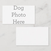 Amerikaans, 8,9 x 5,1 cm Visitekaartje (Voorkant / Achterkant)