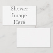 Amerikaans. 8.9 x 5.1 cm Visitekaartje (Voorkant / Achterkant)