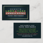 Aangepast Visitekaartje voor Eigen zorg en landsch (Voorkant / Achterkant)