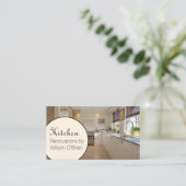 Aangepast Visitekaartje voor Fotocontracteur Keuke (Staand voorkant)