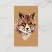 Aangepast Visitekaartje voor Fox Computer Solution (Achterkant)