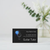 Aangepast Visitekaartje voor Guitar Tutor (Staand voorkant)