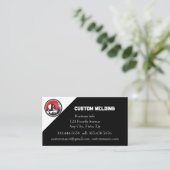 Aangepast Visitekaartje voor het aanbrengen van la (Staand voorkant)