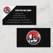 Aangepast Visitekaartje voor het aanbrengen van la (Voorkant / Achterkant)