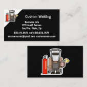 Aangepast Visitekaartje voor het aanbrengen van la (Voorkant / Achterkant)