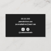 Aangepast Visitekaartje voor het maken van een pen (Achterkant)