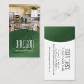 Aangepast Visitekaartje voor kast (Voorkant / Achterkant)