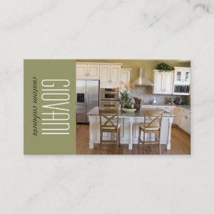 Aangepast Visitekaartje voor kast