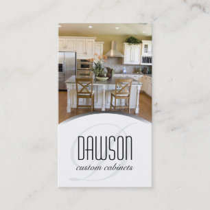 Aangepast Visitekaartje voor kast