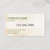 Aangepast Visitekaartje voor Lawn Care (Achterkant)